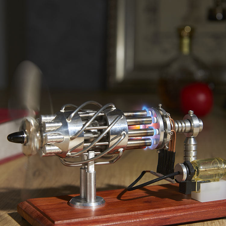 16 swash plate Stirling engine model external combustion engine