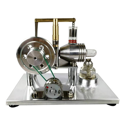 Stirling engine micro generator model steam engine