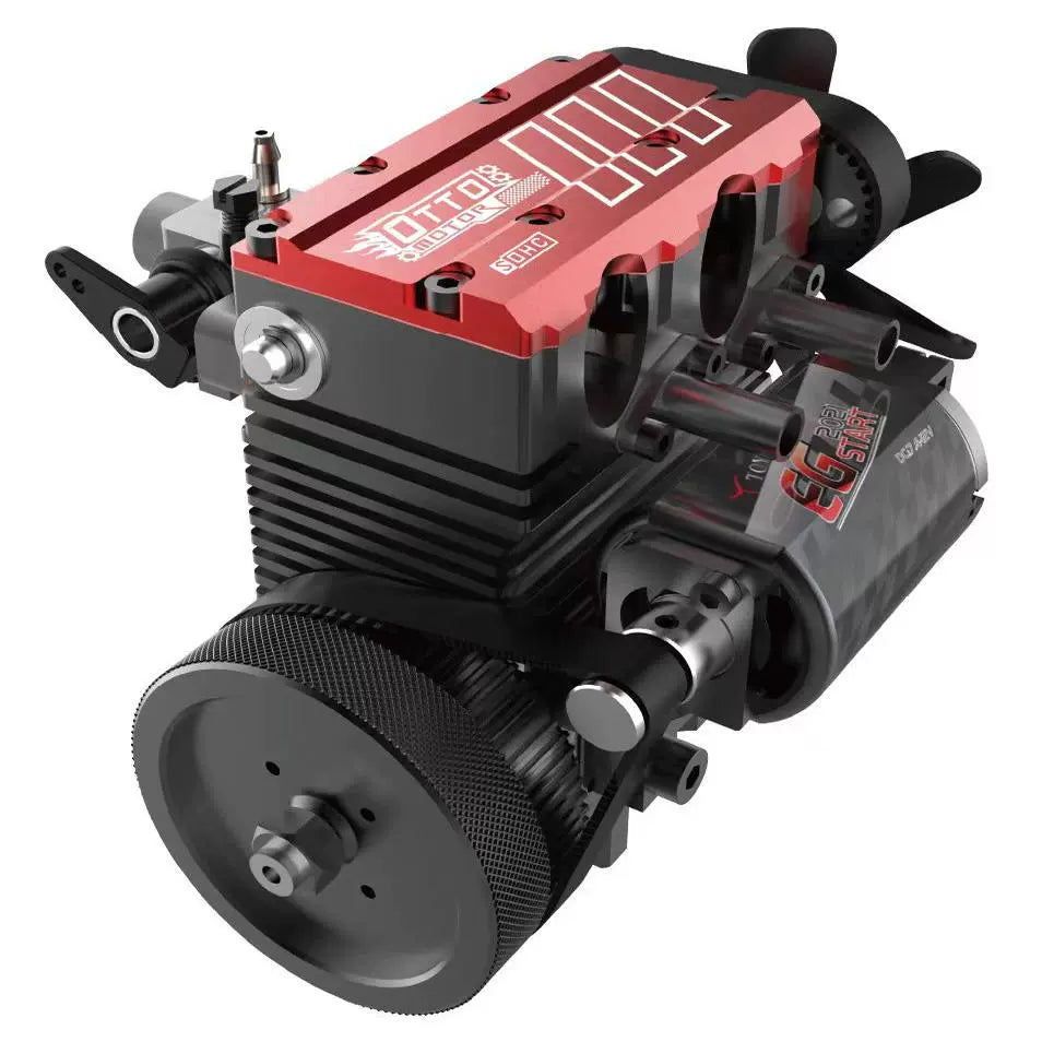 Assembled model of Toyang engine four-stroke inline twin methanol engine FS-L200AC-OT