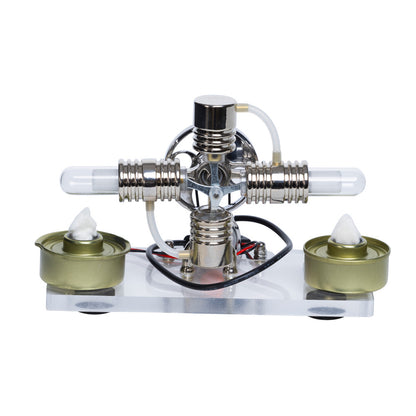 Stirling engine model, steam physics, science technology, science small production, small inventions, experimental toys